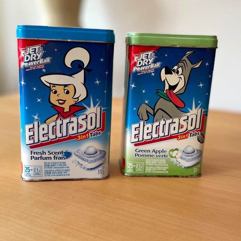 Jetsons Themed Collectors Edition Tin Containers